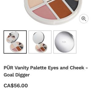 PÜR Vanity Palette Eyes and Cheek - Goal Digger